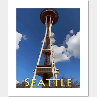 Seattle Space Needle Posters and Art